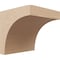 Ekena Millwork 8"W x 8"D x 8"H Wide Stockport Rough Cedar Woodgrain TimberThane Corbel, Primed Tan CORUR08X08X08STORCPR - alternate 1